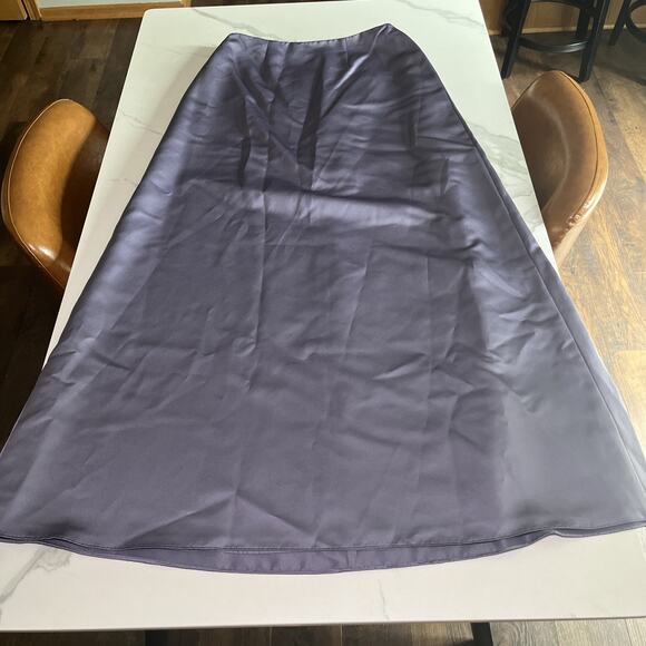 NWT Alfred Angelo 2 Piece Victorian Lilac Dress Strapless Top & Long Skirt Sz 12 - Picture 11 of 16